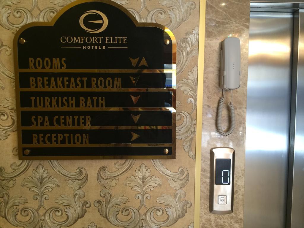 Comfort Elite Hotels Sultanahmet Isztambul Kültér fotó
